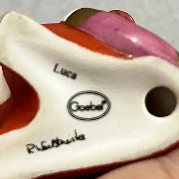 Goebel Luca Abstract Cat Figurine Sculpture colorful - Picture 3 of 7